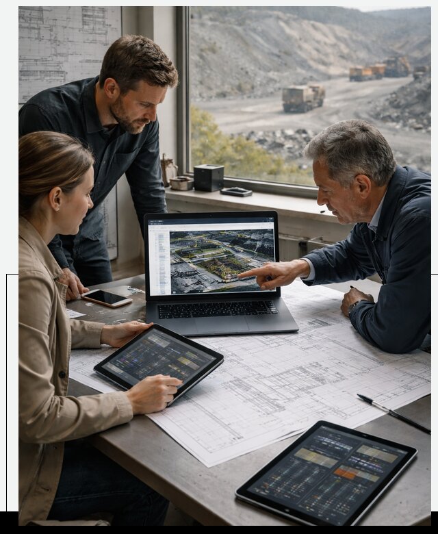 Разработка и внедрение систем для горнодобычи в Губахе