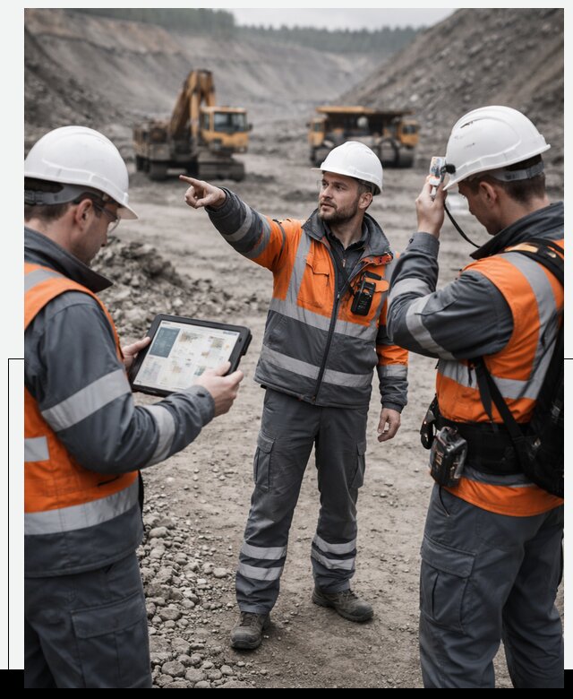 Система контроля персонала для горнодобывающей отрасли в Губахе