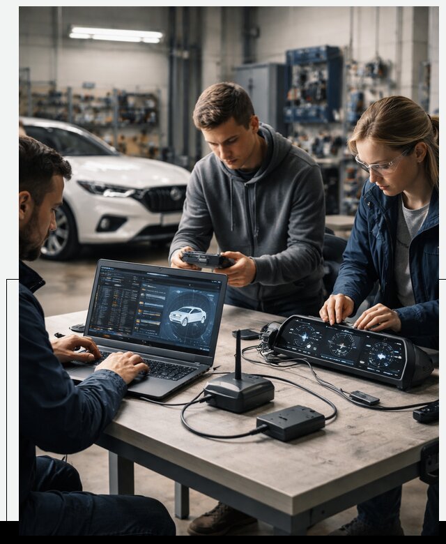 Разработка Connected Car и ПО для автопрома в Губахе