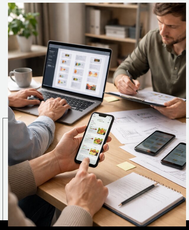 Разработка мобильного приложения торговой сети в Губахе