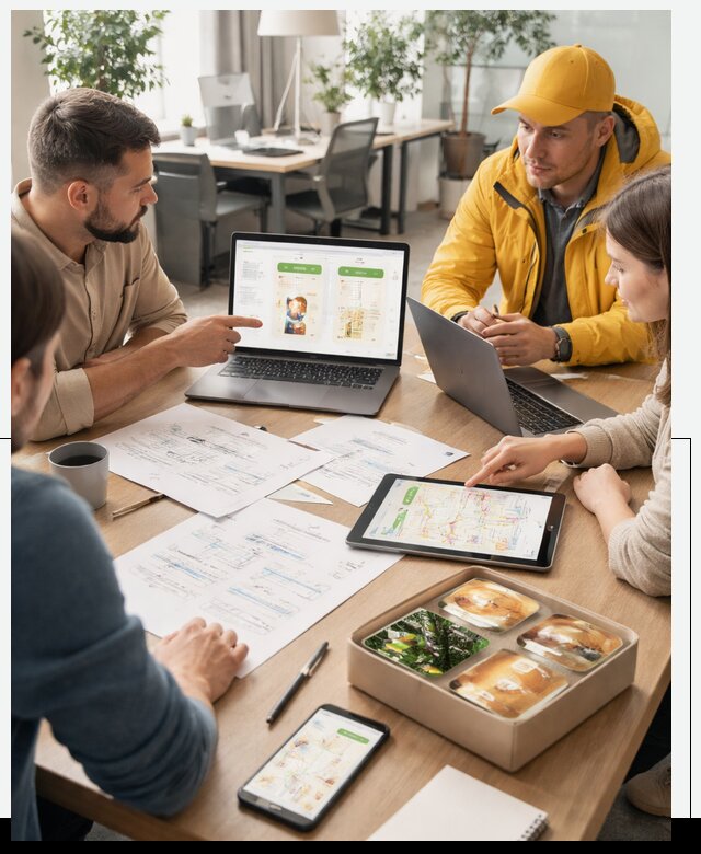 Разработка агрегатора доставки еды в Губахе от 15549 р., АвикейГбх