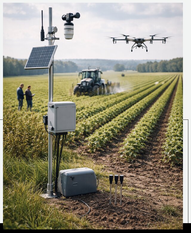 Разработка IoT мониторинга полей в Губахе от 8811 р. | АвикейГбх