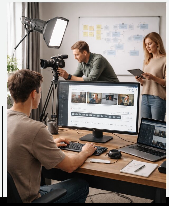 Платформа видеохостинга для онлайн обучения в Губахе