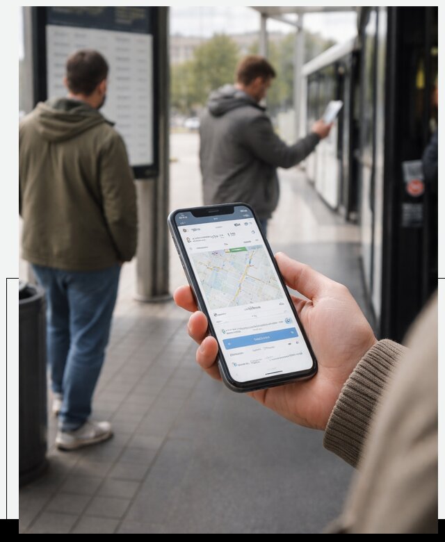 Мобильное приложение для пассажиров в Губахе с оплатой и расписанием